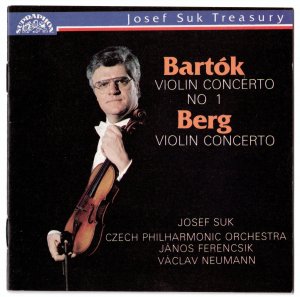 Josef Suk — Bartók: Concerto No. 1 for Violin and Orchestra + Berg: Concerto for Violin and Orchestra