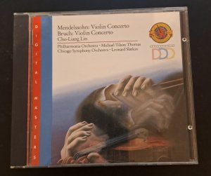 Violinkonzert, op. 64/Bruch: Violinkonzert Nr. 1, op. 26 Cho-Liang Lin, Philharmonia Orch./Tilson Thomas, Chicago SO/Slatkin)