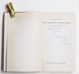 Die verlorene Bibliothek. Autobiographie einer Kultur.