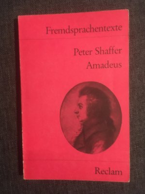 gebrauchtes Buch – Peter Shaffer – Amadeus - (Fremdsprachentexte)