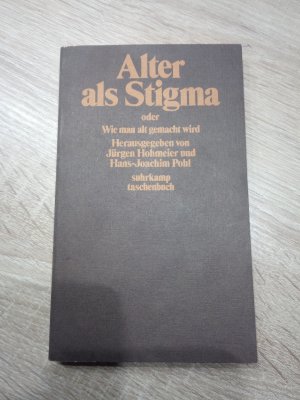 Alter als Stigma.