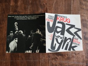 Jazz und Lyrik Manfred Krug / Eberhard Esche Werbung für Schallplatte diese wird im Dezember 1965 erscheinen