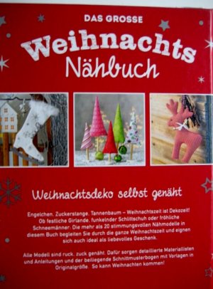 gebrauchtes Buch – Das grosse Weihnachts Nähbuch - Alles handgemacht - mit Schnittmusterbogen