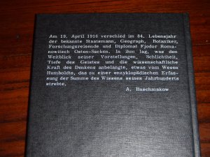 gebrauchtes Buch – Osten-Sacken, Fjodor R von der – Fjodor R. von der Osten-Sacken - Fünf Wochen aus dem Leben von Sonja, Olja und Marusja