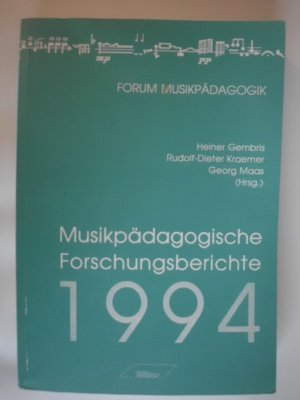 Musikpädagogische Forschungsberichte 1994