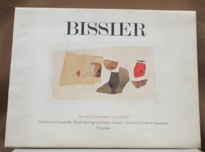 gebrauchtes Buch – Werner Schmalenbach – Julius Bissier. Tuschen und Aquarelle. (Deutsch / Englisch / Französisch).