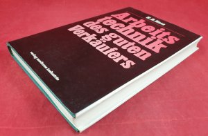 antiquarisches Buch – K. B. Haas – Arbeitstechnik des guten Verkäufers