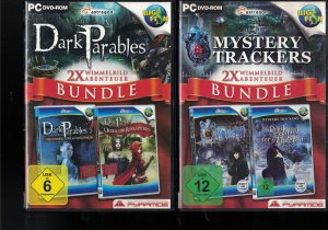 gebrauchtes Spiel – 3 PC DVD-Rom Mystery Trackers Bundle + Dark Parables Bundle + Jewel Match Bundle