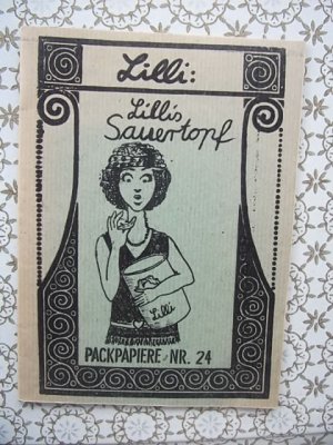antiquarisches Buch – Lilli, Packpapierversand Versand & Verlag – Lilli: Lillis Sauertopf, Packpapiere Nr. 24, um 1970/80