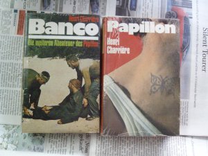 "Papillon" "Banco - die weiteren Abenteuer des Papillon" 2 BÜCHER