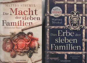 gebrauchtes Buch – Matteo Strukul – Die Macht der sieben Familien  +  Das Erbe der sieben Familien   =  2  Bücher