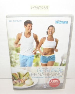 gebrauchtes Hörbuch – Patric Heizmann – Gesunde Ernährung - 2 CDs mit Begleitheft