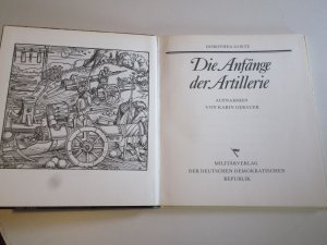 gebrauchtes Buch – Die Anfänge der Artillerie