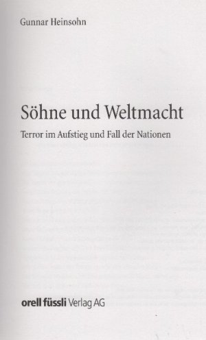 Söhne und Weltmacht --- Terror im Aufstieg und Fall der Nationen