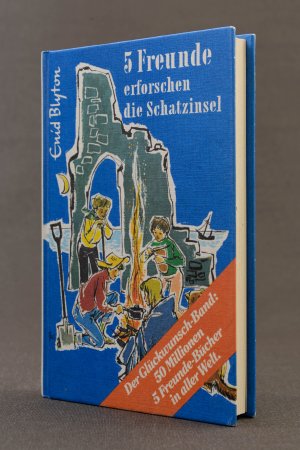 gebrauchtes Buch – Enid Blyton – Fünf Freunde erforschen die Schatzinsel. Eine spannende Geschichte für Jungen und Mädchen