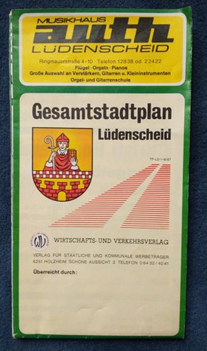 gebrauchtes Buch – Gesamtstadtplan Lüdenscheid