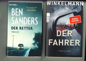 gebrauchtes Buch – Barry, Jessica/ Preston & Child/ Soren – 9 Thriller: Freefall/ Tödliche Wüste/ Der Monarch/ Opfer/ Der Fahrer/ Der Retter/ Die Janson-Option/ Die gefährliche Mrs. Miller/ London Undercover -