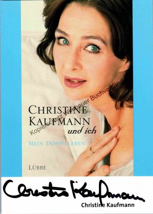 Original Autogramm Christine Kaufmann (1945-2017) /// Autograph signiert signed signee