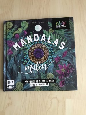 gebrauchtes Buch – Kathleen Hoffmann – Colorful Mandala – Mandalas malen - Träumerische Bilder in Acryl Schritt für Schritt