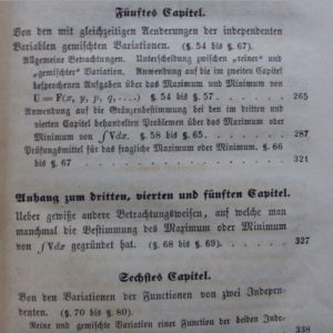 antiquarisches Buch – Friedrich Ludwig Stegmann / P – Lehrbuch der Varationsrechnung + Arithmetique - classes des mathematiques (in ein buch gebunden)