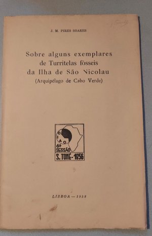 Sobre alguns exemplares de Turritelas fosseis da Ilha de Sao Nicolau (Arquipelago de Cabo Verde).