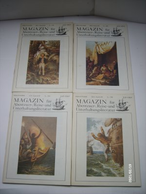 Magazin für Abenteuer-, Reise- und Unterhaltungsliteratur    4 Einzelhefte 29 bis 32 von 1981