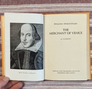 antiquarisches Buch – Shakespeare / Dr. F. Ost  – The Merchant of Venice - A Comedy