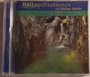 gebrauchtes Hörbuch – Rüdiger Dahlke – Heilmeditationen mit Rüdiger Dahlke - Niedriger Blutdruck