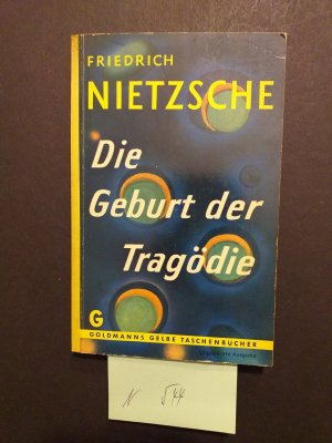 antiquarisches Buch – Friedrich Nietzsche  – 1 Taschenbuch: " Die Geburt der Tragödie "