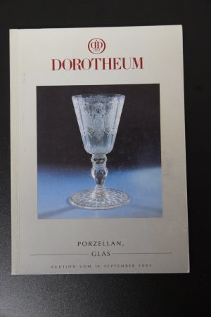 gebrauchtes Buch – Dorotheum. Porzellan, Glas. Auktion vom 14. September 1993