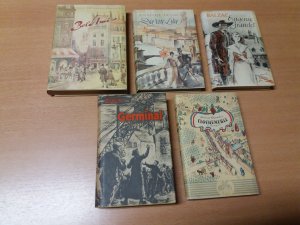 5 Bände mit klassischer französischer Literatur und Romanen des 19. Jahrhunderts: 1) Bel Ami (Bel-Ami). 2) Die rote Lilie. 3) Eugenie Grandet. 4) Germinal […]