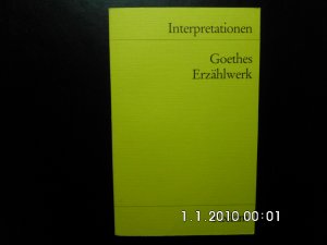 gebrauchtes Buch – Lützeler, Paul Michael / McLeod, James E. – Interpretationen: Goethes Erzählwerk