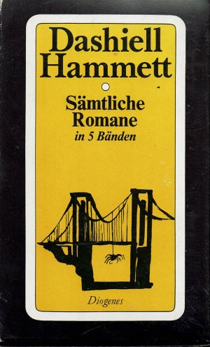 Sämliche Romane in 5 Bänden: Der Malteser Falke / Rote Ernte / Der Fluch des Hauses Dain / Der gläserne Schlüssel / Der dünne Mann (detebe 69)