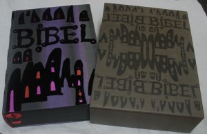 Bibel - Hundertwasser Bibel, im Orginalschuber - Die Heilige Schrift des Alten und Neuen Testamentes. Vollständige Ausgabe nach den Grundtexten übersetzt […]