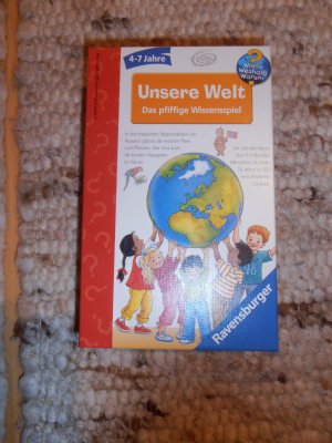 gebrauchtes Spiel – Unsere Welt Das pfiffige Wissensspiel