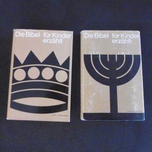 Die Bibel für Kinder erzählt - nach der heiligen Schrift und der Agada - Band 1 + 2 (2 Bücher)