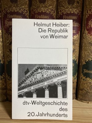 gebrauchtes Buch – Heiber, Helmut; Graml – Die Republik von Weimar