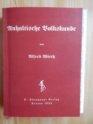 Anhaltische Volkskunde