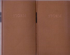 antiquarisches Buch – Storm, Theodor, Prof – Storms Werke in zwei Bänden.