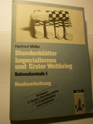 gebrauchtes Buch – Hartmut Müller – Stundenblätter Imperialismus und Erster Weltkrieg