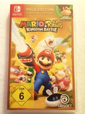 gebrauchtes Spiel – Nintendo Switch Spiel Mario und Rabbids Kingdom Battle Gold Edition Vollversion