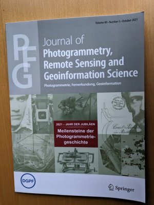 gebrauchtes Buch – Journal of Photogrammetry, Remote Sensing and Geoinformation Science Volume 89, Number 5, October 2021