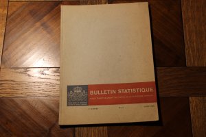 Bulletin Statistique. 9e année, No 2, Juin 1958.