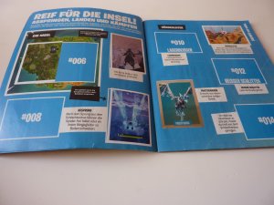 gebrauchtes Buch – Panini  – Fortnite - Bereit zum Gefecht - Stickeralbum 1 Epic  mit eingeklebten Stickern