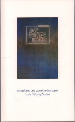 gebrauchtes Buch – Wenig, Barbara und Magdalene Christ – Schöpfsiebe und Wasserzeichenpapier in der Stiftung Zanders. gebrauchtes Buch – Wenig, Barbara und Magdalene Christ – Schöpfsiebe und Wasserzeichenpapier in der Stiftung Zanders.