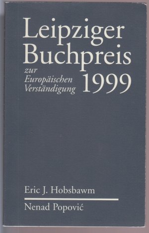 Leipziger Buchpreis zur Europäischen Verständigung Ansprachen aus Anlass der Verleihung