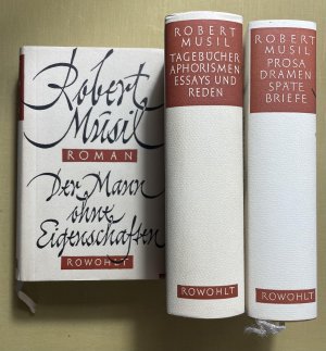 Gesammelte Werke in Einzelausgaben. Bd. 1: Der Mann ohne Eigenschaften; Bd. 2: Tagebücher, Aphorismen, Essays und Reden. Bd. 3: Prosa. Dramen. Späte Briefe […]