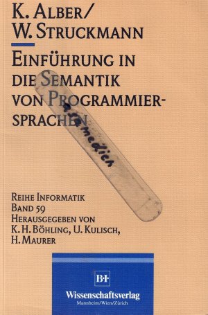 Einführung in die Semantik von Programmiersprachen