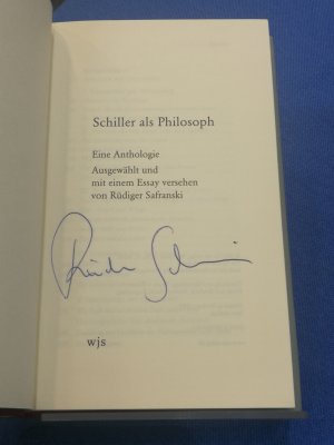 Schiller als Philosoph (signiert)