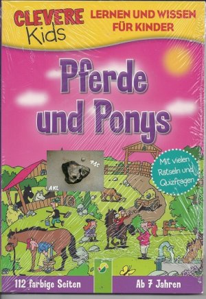 Pferde und Ponys, Lernen und Wissen für Kinder, nicht OVP